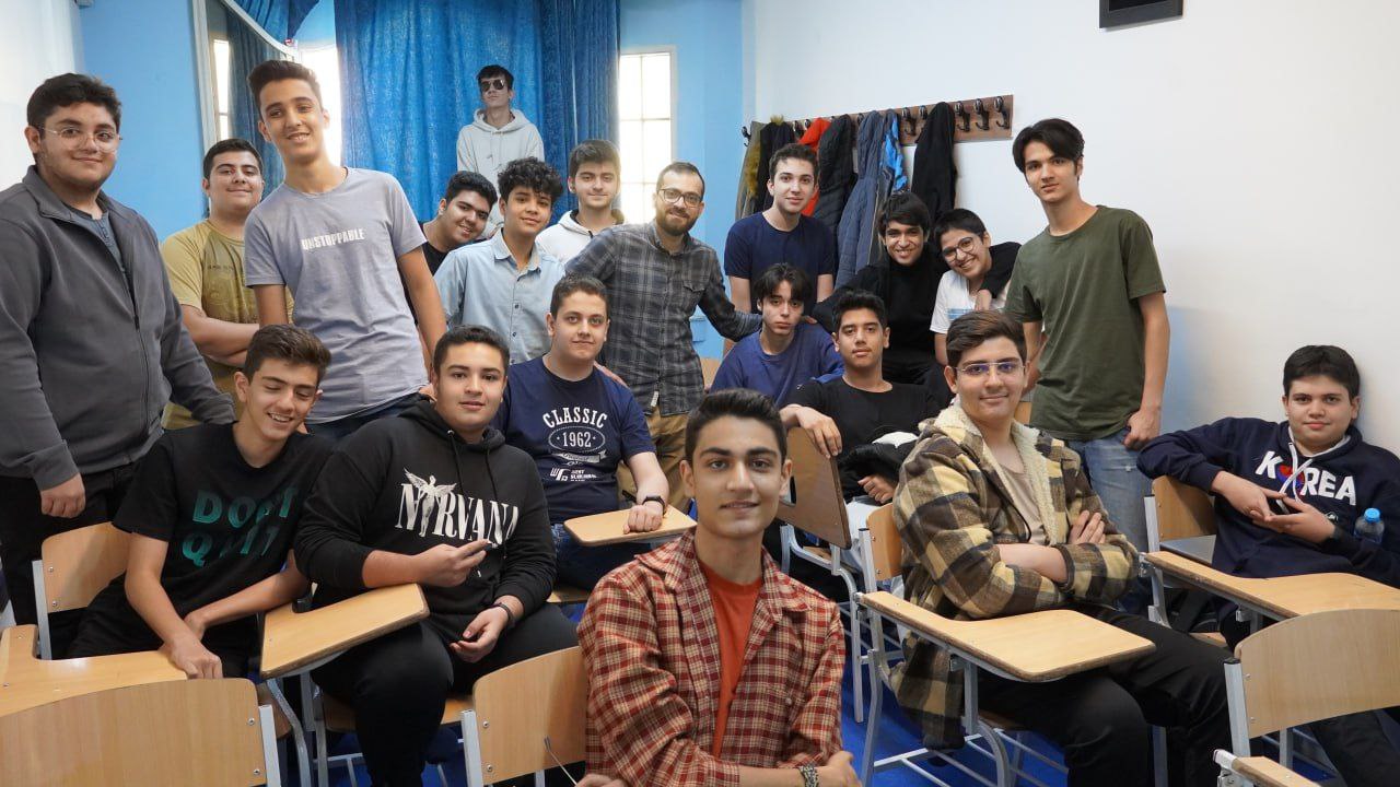 روز میلاد امام حسن عسکری در دبیرستان دوره دوم شهریار ایران و استاد هاجرپور